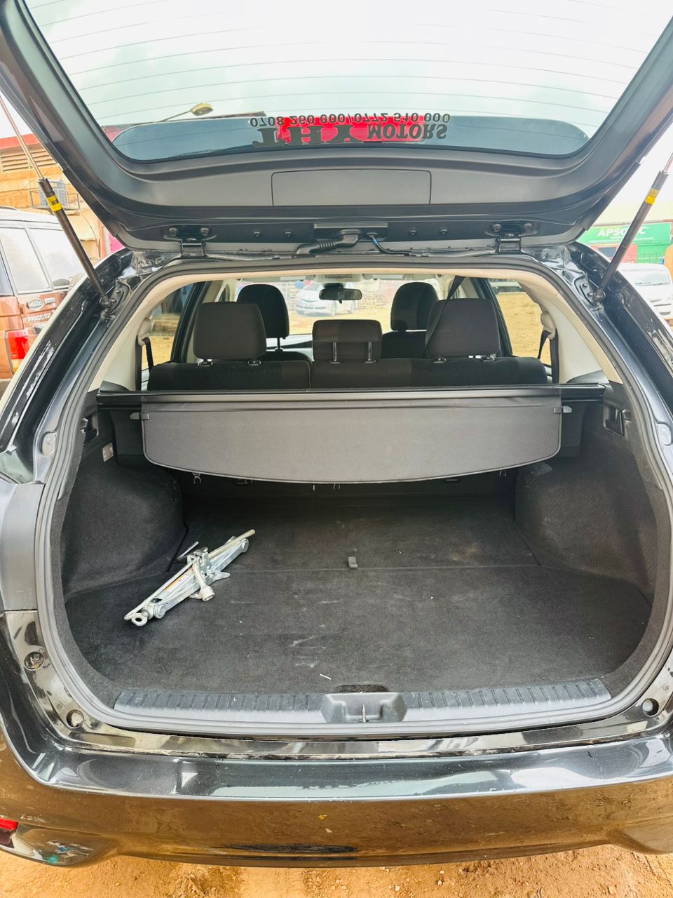 Fielder 165 Rear Toyota Corolla Fielder Hybrid, Model NKE165 (Petrol), 2016